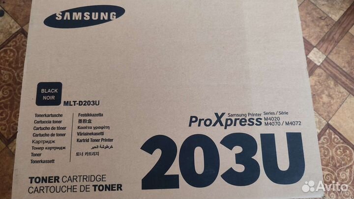 Новый оригинальный картридж для принтера