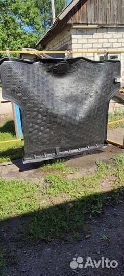 Ковёр в багажник логан 2