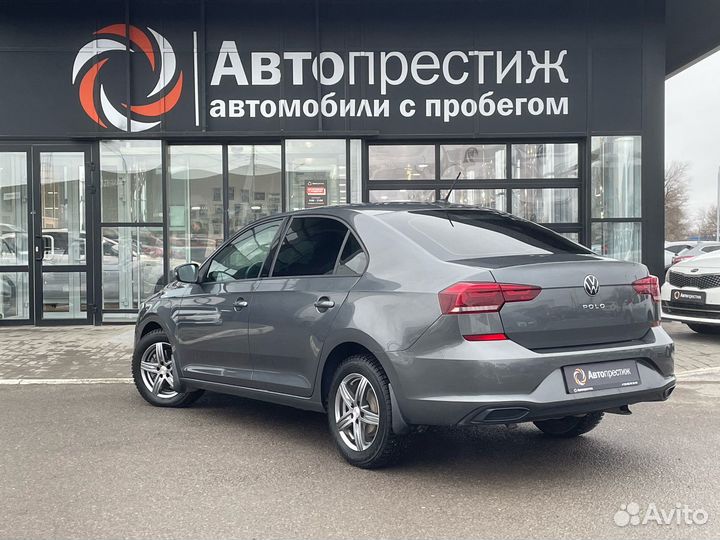 Volkswagen Polo 1.6 AT, 2021, 72 881 км