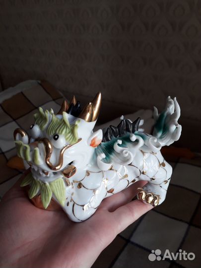 Статуэтка Дракон Китай Винтаж