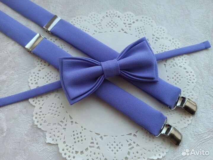 Подтяжки и бабочка