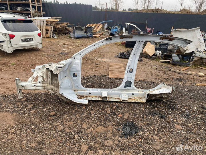 Порог со стойкой правый Kia RIO IV (YB) 2017