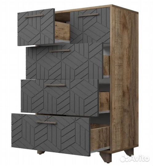 Комод высокий