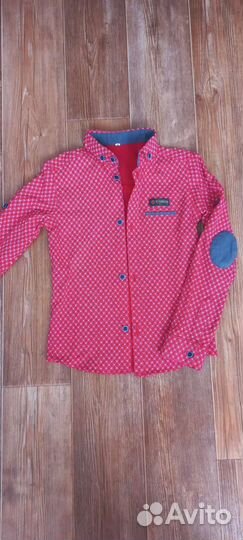 Классная детская рубашка 110-116