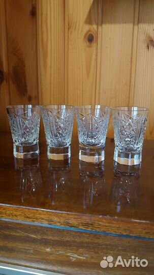 Стопки хрустальные СССР