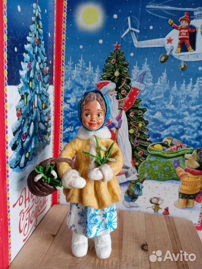 Ватная игрушка