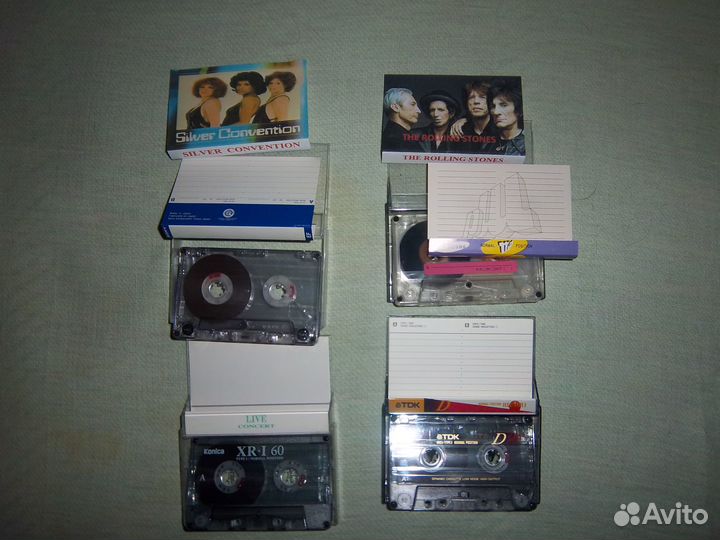 Аудио кассеты с записью
