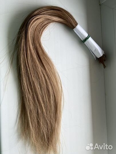 Волосы натуральные славянка 50 см, 88 гр