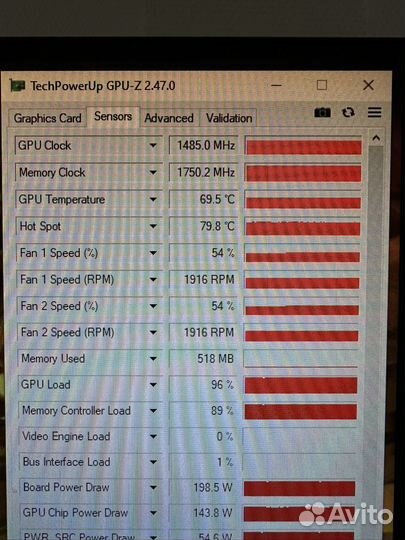 Rtx 3060 ti palit 8gb на пломбе