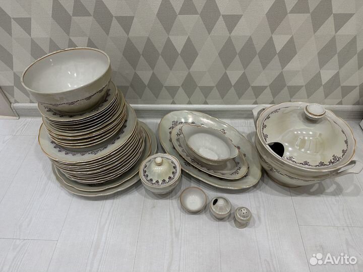 Набор столовой посуды СССР