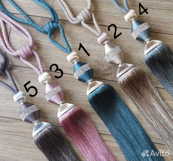 Кисти подхваты для штор