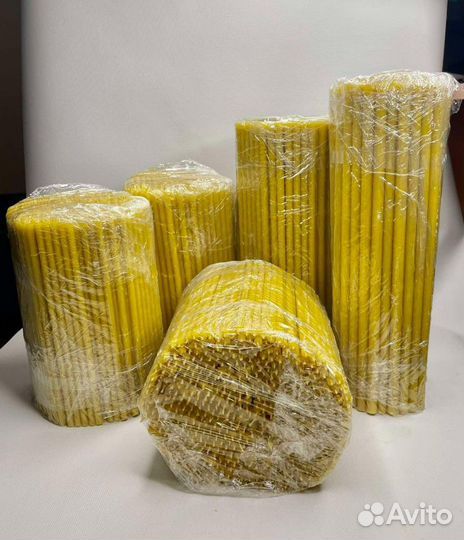 Свечи восковые церковные