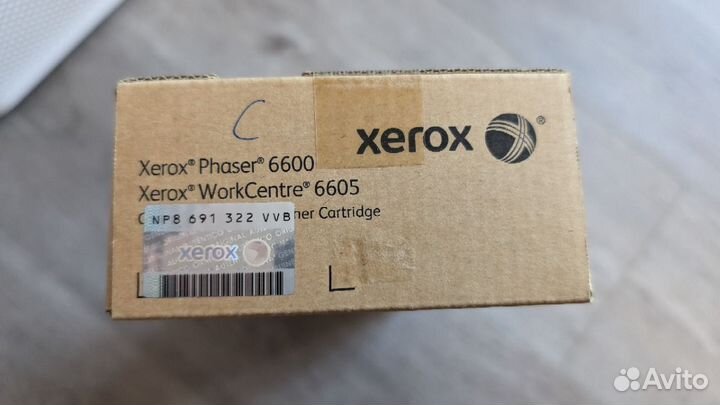 Картридж оригинальный 106R02233 xerox 6600