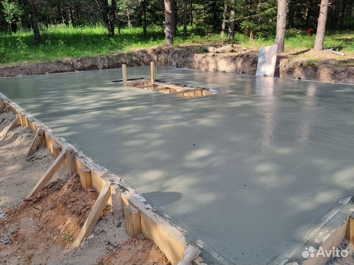 Затирка бетонных полов вертолетом