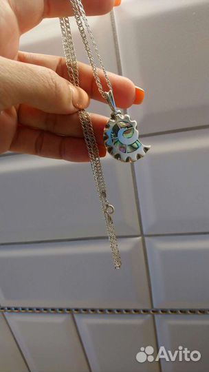 Кулон Мексика цепочка серьги