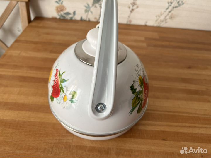 Чайник эмаль со свистком 3,5л