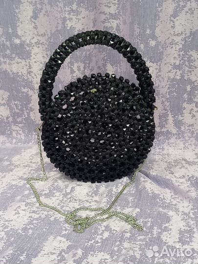 Сумка из бусин ручной работы