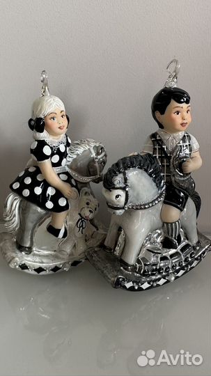 Елочные игрушки стекло Польша