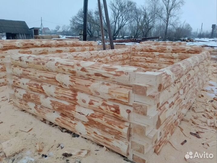 Сруб для бани 6х3