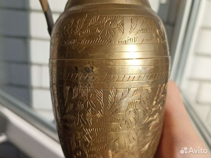 Кувшин латунь индия