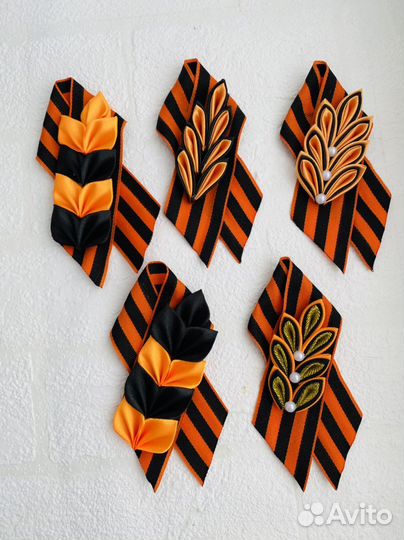 Георгиевская лента броши