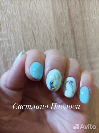 Маникюр на дому, окрашивание и коррекция бровей