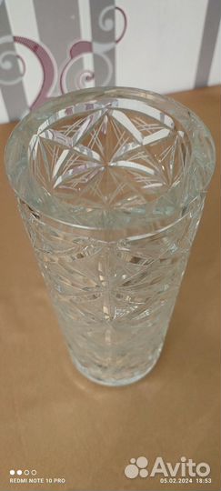 Ваза хрустальная СССР