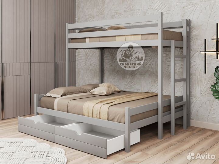 Двухъярусная кровать для детей