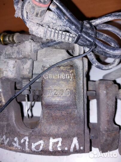 Суппорт тормозной mercedes w210 мерседес 210