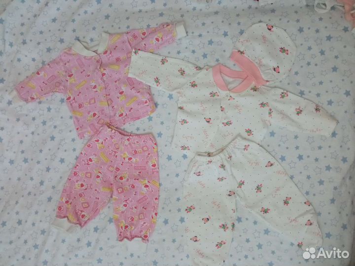 Детские вещи пакетом для девочек 0-3