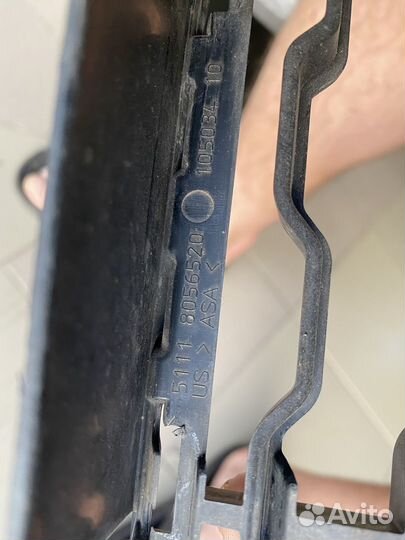 Решетка бампера бмв х6 ф16