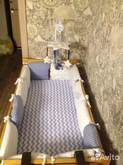 Бортики в кроватку