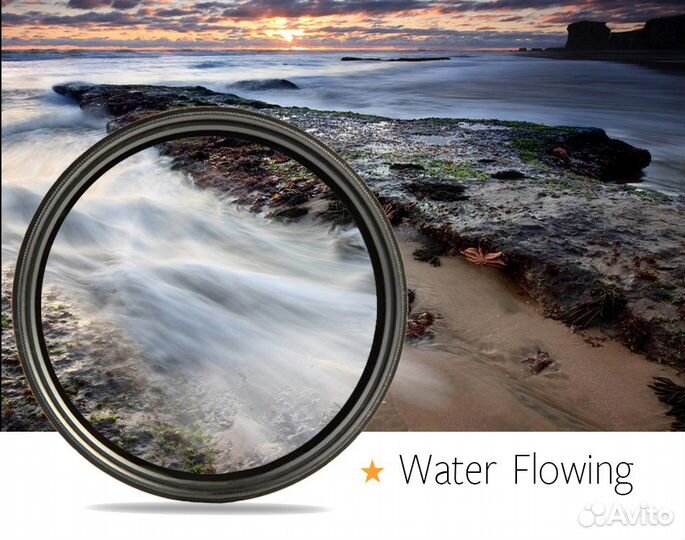 Светофильтры 37мм - 82мм ND / ND2 - ND400