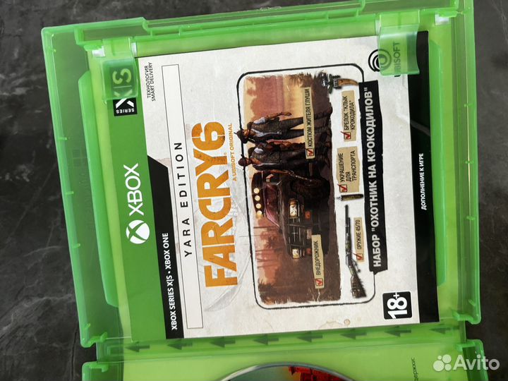Диск на xbox one/xs Far Cry 6