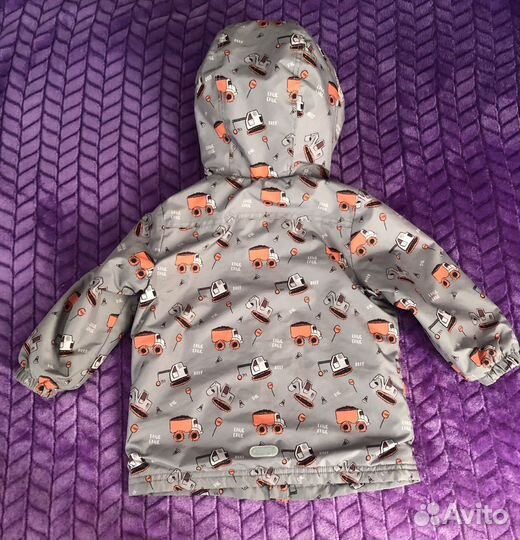 Куртка демисезонная для мальчика и джинсы 92