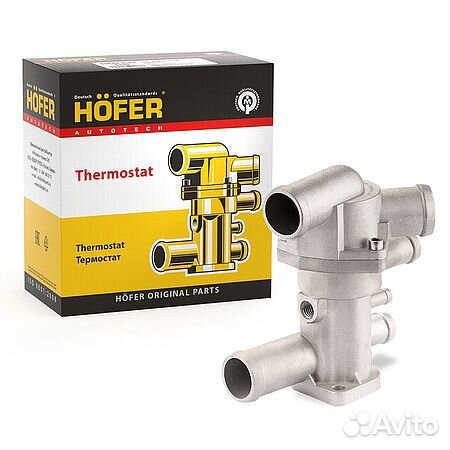 Термостат в сборе Ваз 21082, 2110 пр-во Hofer