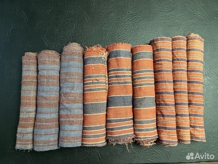Пестрядь Старинная Домотканая Лен н181-189 22