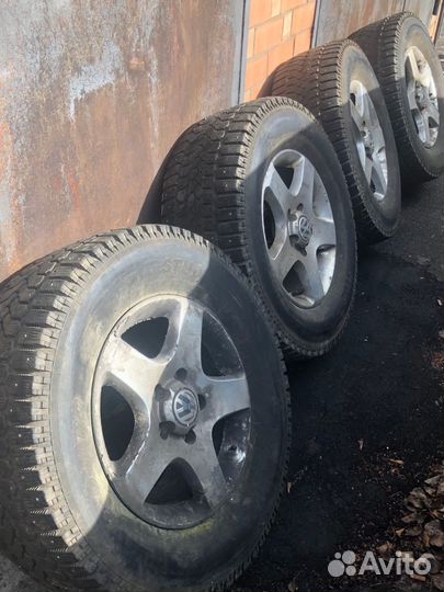 Колеса зима шипы 275 65 17