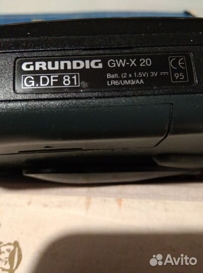 Кассетный плеер grundig GW-X 20