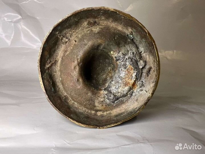 Будда Апсара бронза статуэтка Индия