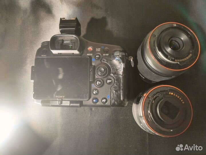 Фотоаппарат sony slt a77 + 2 объектива