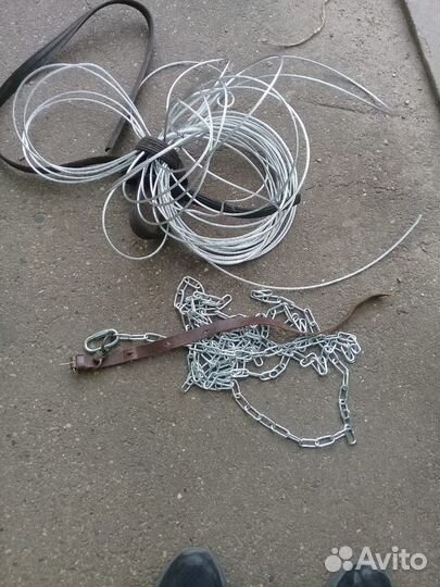 Цепь, трос, ошейник