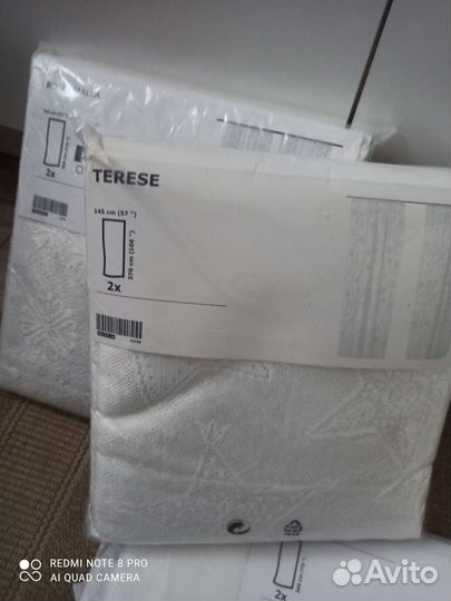Тюль икеа. Новая