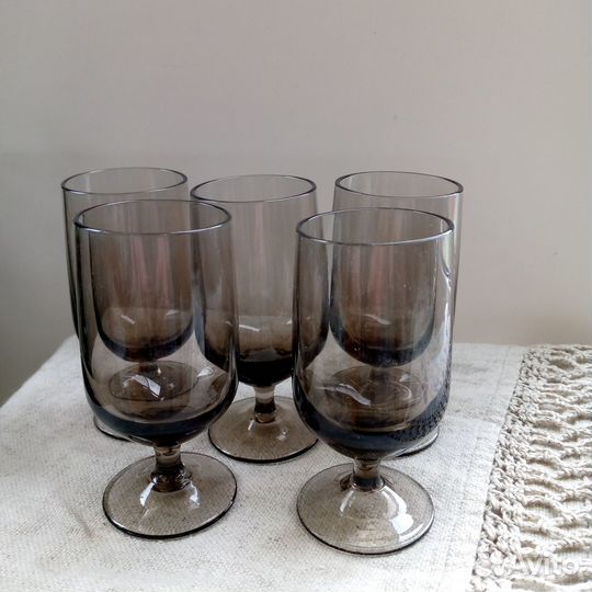 Посуда. Советское цветное стекло