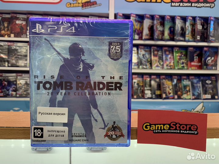 Rise of the Tomb Raider PS4 (новая)