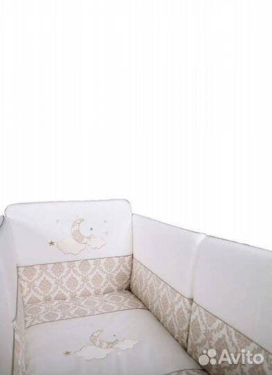Комплект белья с бортиками для детской кровати