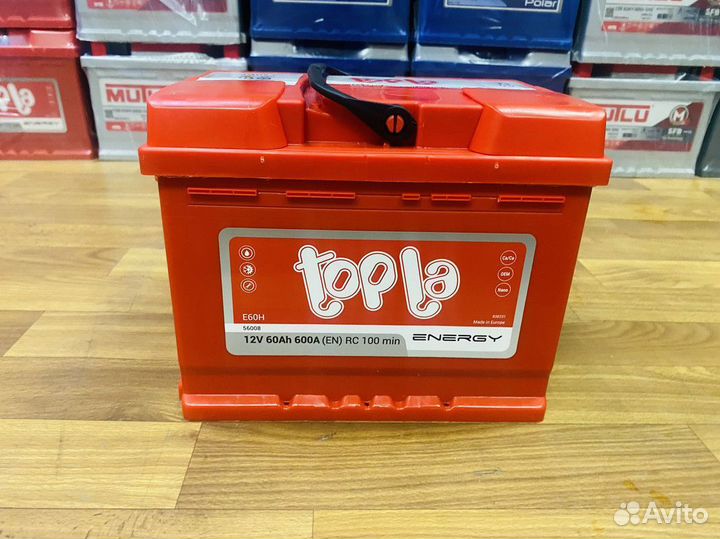 Аккумулятор 6ст 60 Ач Topla