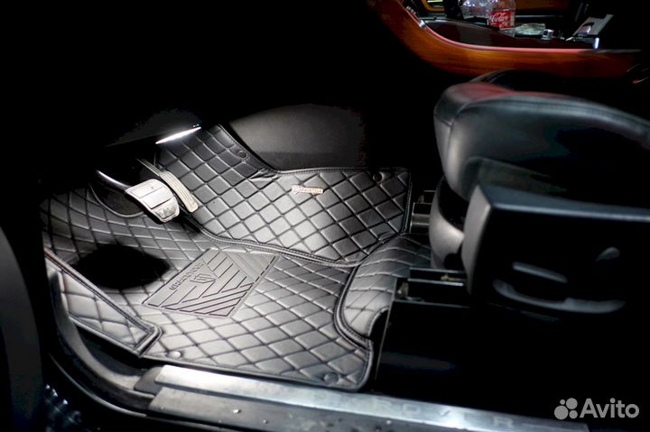 3D коврики из экокожи Land Rover