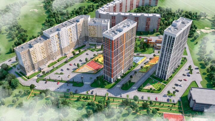 2-к. квартира, 54,7 м², 14/25 эт.