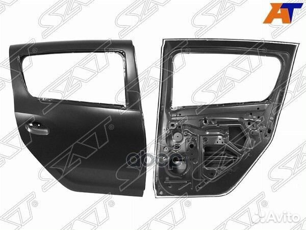 Дверь задняя renault sandero/sandero stepway 14